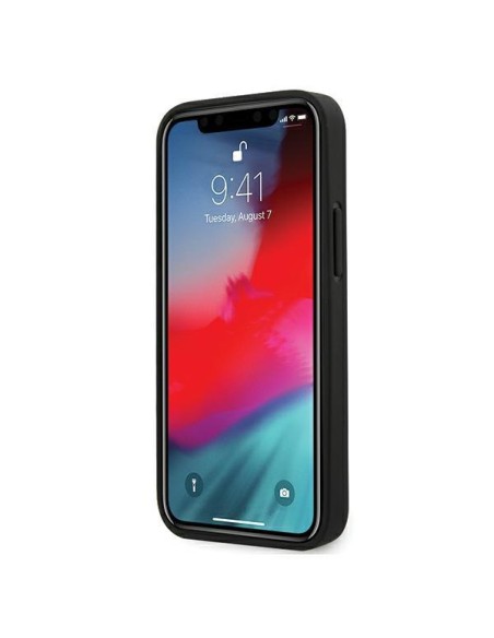 JAV Polo Assn byla Siuvinėjimo kolekcija iPhone 12 mini - juoda JAV Polo Assn byla Siuvinėjimo kolekcija iPhone 12 mini - juoda