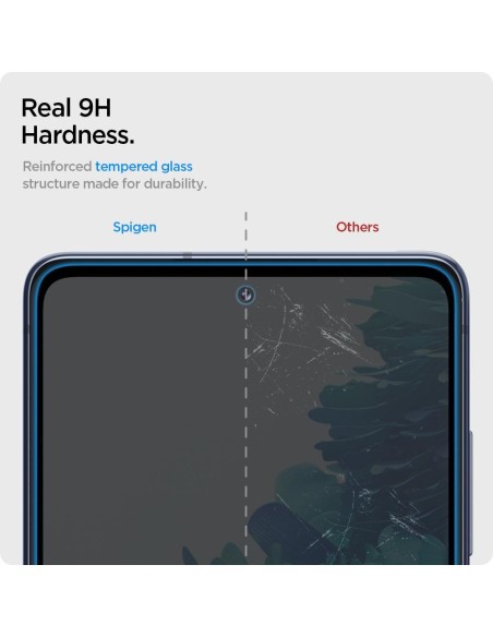 Spigen Glass FC grūdintas stiklas, skirtas Samsung Galaxy S20 FE - juodas Spigen Glass FC grūdintas stiklas, skirtas Samsung Galaxy S20 FE - juodas