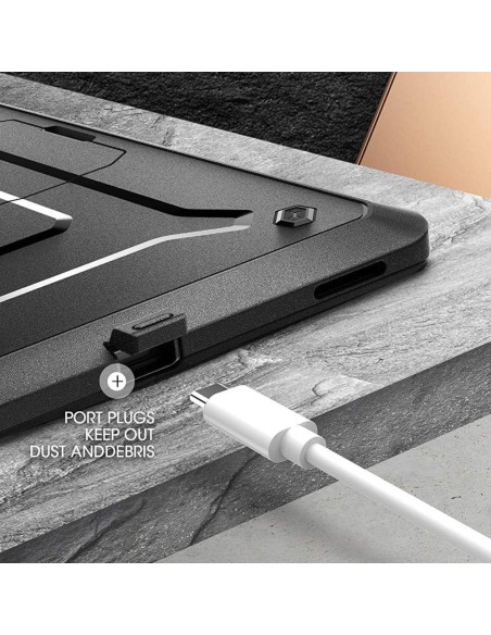 Unicorn Beetle Pro Supcase dėklas, skirtas Samsung Galaxy Tab S7 / S8 11& 39 & 39 - juodas Unicorn Beetle Pro Supcase dėklas, skirtas Samsung Galaxy Tab S7 / S8 11& 39 & 39 - juodas