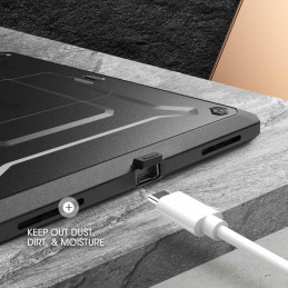 „Unicorn Beetle Pro Supcase“ dėklas, skirtas iPad Air 4 2020 / 5 2022 – juodas