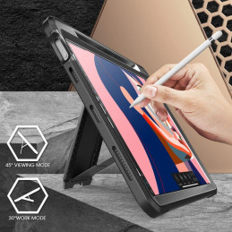 „Unicorn Beetle Pro Supcase“ dėklas, skirtas iPad Air 4 2020 / 5 2022 – juodas