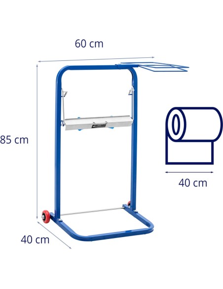 Dozatoriaus stovas pramoninėms servetėlėms su maišelio laikikliu, plotis 40 cm, sk. Nuo 50 cm iki 10 kg Dozatoriaus stovas pramoninėms servetėlėms su maišelio laikikliu, plotis 40 cm, sk. Nuo 50 cm iki 10 kg