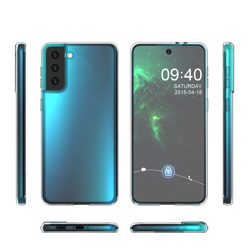 Gelio dangtelis Ultra Clear 0,5 mm Samsung Galaxy S21+ 5G (S21 Plus 5G) skaidrus