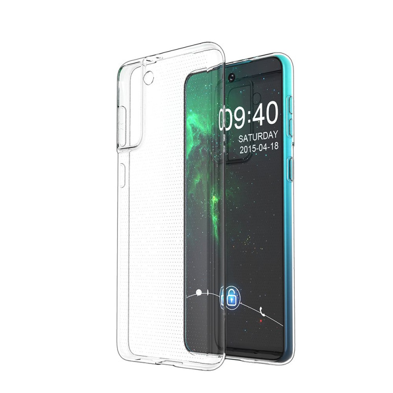 Gelio dangtelis Ultra Clear 0,5 mm Samsung Galaxy S21+ 5G (S21 Plus 5G) skaidrus
