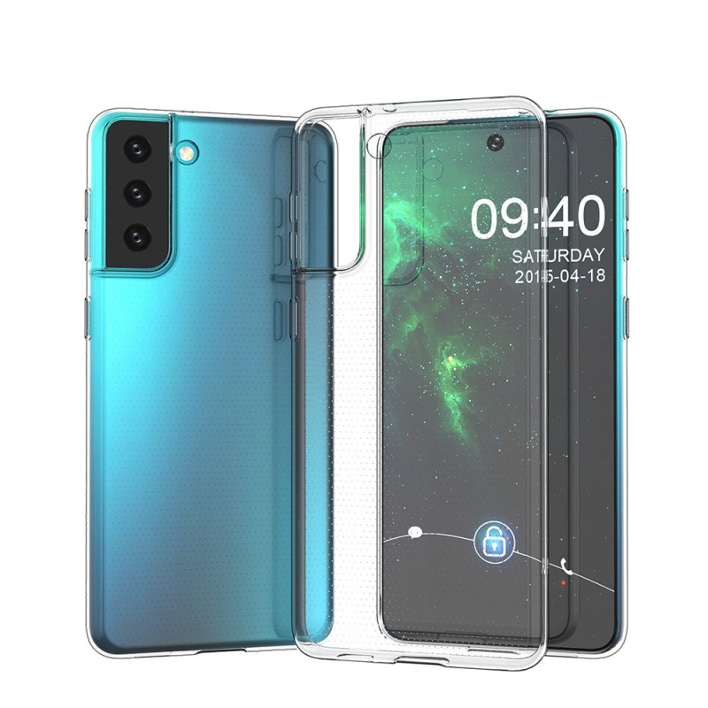 Gelio dangtelis Ultra Clear 0,5 mm Samsung Galaxy S21+ 5G (S21 Plus 5G) skaidrus