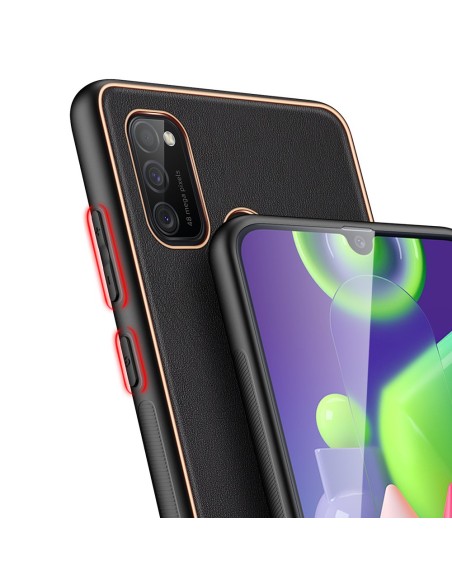 Dux Ducis Yolo elegantiškas dėklas su ekologiškos odos dangteliu, skirtas Samsung Galaxy M30s juodas Dux Ducis Yolo elegantiškas dėklas su ekologiškos odos dangteliu, skirtas Samsung Galaxy M30s juodas