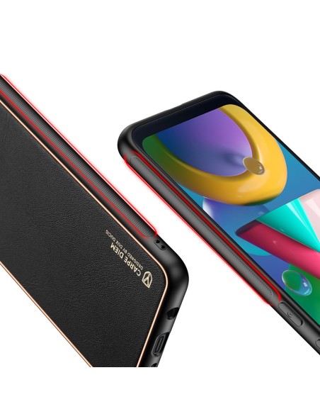 Dux Ducis Yolo elegantiškas dėklas su ekologiškos odos dangteliu, skirtas Samsung Galaxy M30s juodas Dux Ducis Yolo elegantiškas dėklas su ekologiškos odos dangteliu, skirtas Samsung Galaxy M30s juodas