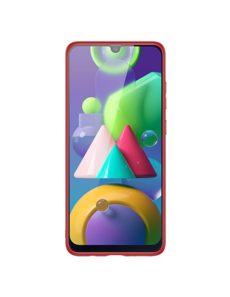 Dux Ducis Yolo elegantiškas dėklas su ekologiškos odos dangteliu, skirtas Samsung Galaxy M30s raudonas Dux Ducis Yolo elegantiškas dėklas su ekologiškos odos dangteliu, skirtas Samsung Galaxy M30s raudonas