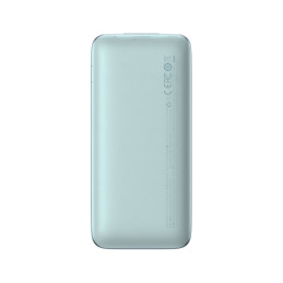 Bipow Pro maitinimo blokas 10000mAh 20W + USB laidas 3A 0,3m mėlynas