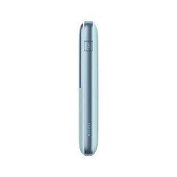 Bipow Pro maitinimo blokas 10000mAh 20W + USB laidas 3A 0,3m mėlynas