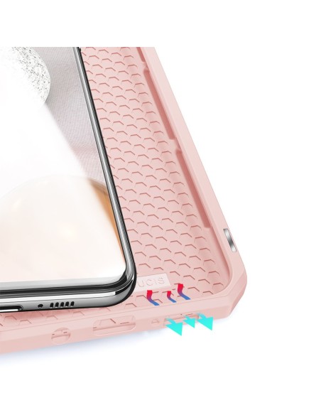DUX DUCIS Skin X dėklo dėklo dangtelis su atvartu, skirtas Samsung Galaxy A42 5G rožinė DUX DUCIS Skin X dėklo dėklo dangtelis su atvartu, skirtas Samsung Galaxy A42 5G rožinė