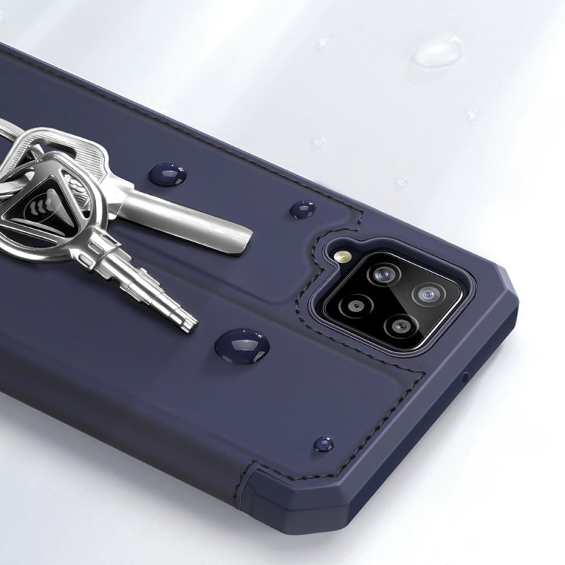 DUX DUCIS Skin X dėklo dėklo dangtelis su atvartu, skirtas Samsung Galaxy A42 5G rožinė
