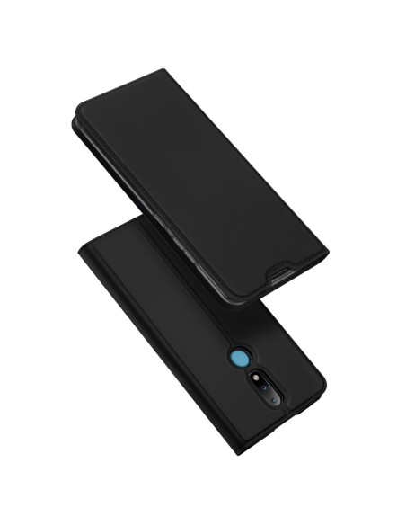 DUX DUCIS Skin Pro dėklo dėklo dėklas su atvartu, skirtas Nokia 2.4 juodas DUX DUCIS Skin Pro dėklo dėklo dėklas su atvartu, skirtas Nokia 2.4 juodas