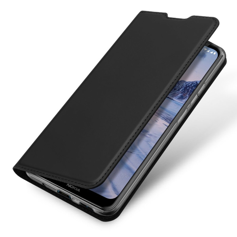 DUX DUCIS Skin Pro dėklo dėklo dėklas su atvartu, skirtas Nokia 2.4 juodas