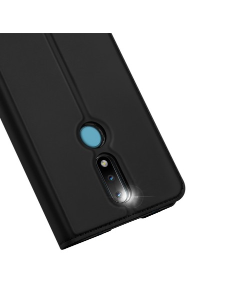 DUX DUCIS Skin Pro dėklo dėklo dėklas su atvartu, skirtas Nokia 2.4 juodas DUX DUCIS Skin Pro dėklo dėklo dėklas su atvartu, skirtas Nokia 2.4 juodas