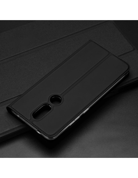 DUX DUCIS Skin Pro dėklo dėklo dėklas su atvartu, skirtas Nokia 2.4 juodas DUX DUCIS Skin Pro dėklo dėklo dėklas su atvartu, skirtas Nokia 2.4 juodas