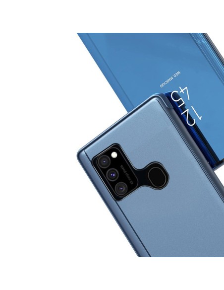 Clear View Case atverčiamas dangtelis, skirtas Samsung Galaxy A12 / Galaxy M12 juodas Clear View Case atverčiamas dangtelis, skirtas Samsung Galaxy A12 / Galaxy M12 juodas