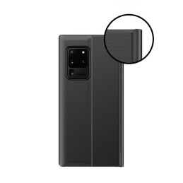 Naujas Sleep Case dangtelis su atvartu ir stovo funkcija, skirta Samsung Galaxy A02s EU blue