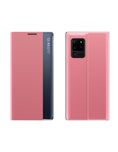 Naujas Sleep Case dangtelis su atvartu ir stovo funkcija, skirta Samsung Galaxy A02s EU pink Naujas Sleep Case dangtelis su atvartu ir stovo funkcija, skirta Samsung Galaxy A02s EU pink