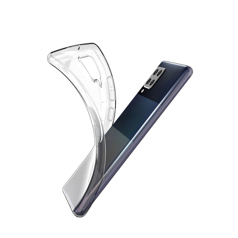 Ultra Clear Gel Case Cover 0,5mm Samsung Galaxy A12 / Galaxy M12 Skaidrus