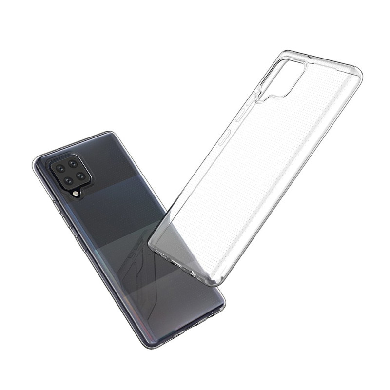 Ultra Clear Gel Case Cover 0,5mm Samsung Galaxy A12 / Galaxy M12 Skaidrus