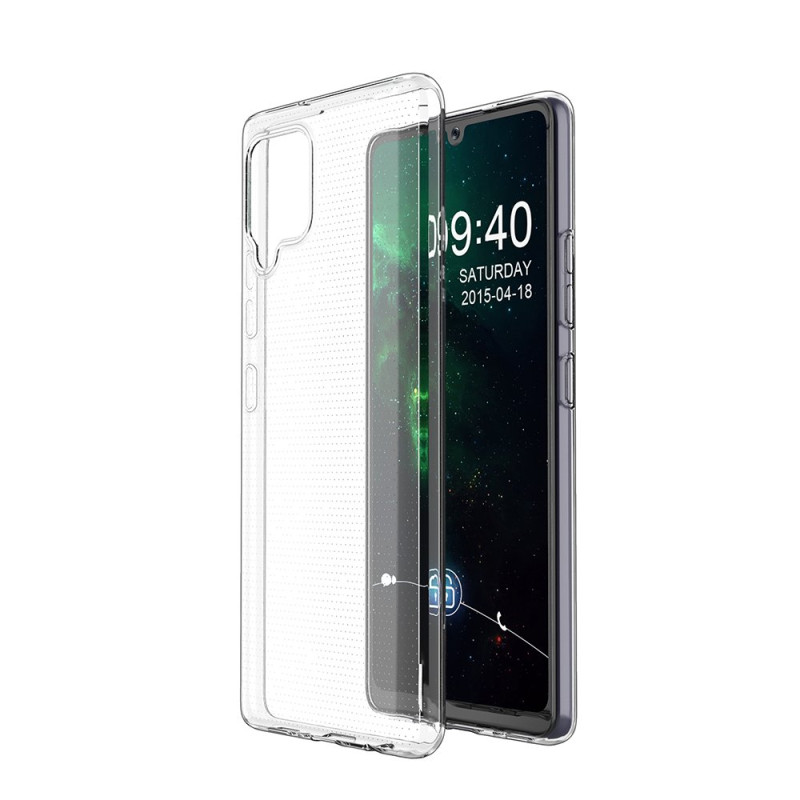 Ultra Clear Gel Case Cover 0,5mm Samsung Galaxy A12 / Galaxy M12 Skaidrus