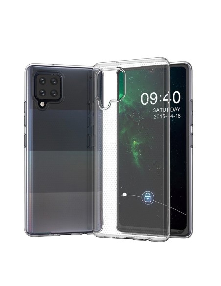 Ultra Clear Gel Case Cover 0,5mm Samsung Galaxy A12 / Galaxy M12 Skaidrus Ultra Clear Gel Case Cover 0,5mm Samsung Galaxy A12 / Galaxy M12 Skaidrus