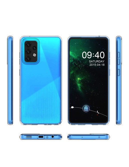 Ultra Clear 0,5 mm gelio dėklas, skirtas Samsung Galaxy A02s EU skaidrus Ultra Clear 0,5 mm gelio dėklas, skirtas Samsung Galaxy A02s EU skaidrus