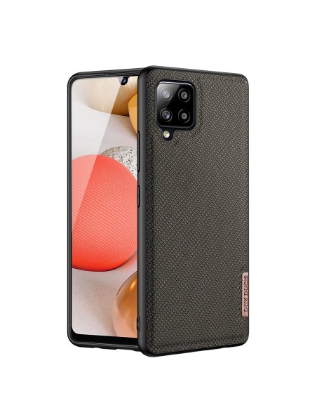 Dux Ducis Fino dėklo dangtelis, padengtas nailono medžiaga, skirtas Samsung Galaxy A42 5G žaliai Dux Ducis Fino dėklo dangtelis, padengtas nailono medžiaga, skirtas Samsung Galaxy A42 5G žaliai