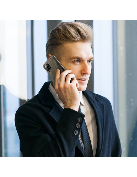 Dux Ducis Fino dėklo dangtelis, padengtas nailono medžiaga, skirtas Samsung Galaxy A42 5G žaliai Dux Ducis Fino dėklo dangtelis, padengtas nailono medžiaga, skirtas Samsung Galaxy A42 5G žaliai