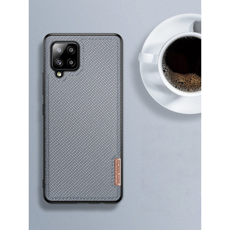Dux Ducis Fino dėklo dangtelis, padengtas nailono medžiaga, skirtas Samsung Galaxy A42 5G žaliai