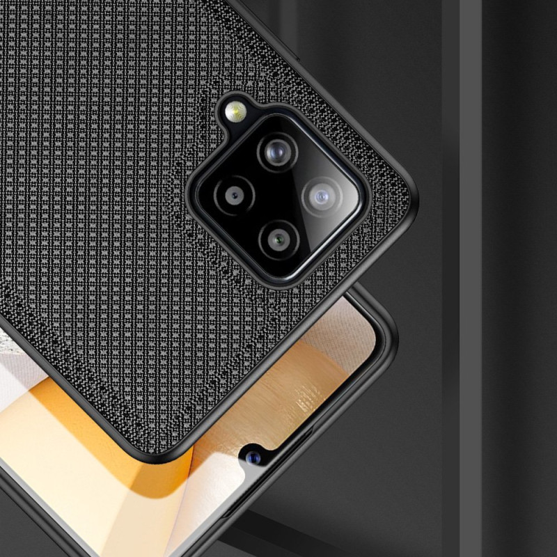 Dux Ducis Fino dėklo dangtelis, padengtas nailono medžiaga, skirtas Samsung Galaxy A42 5G žaliai