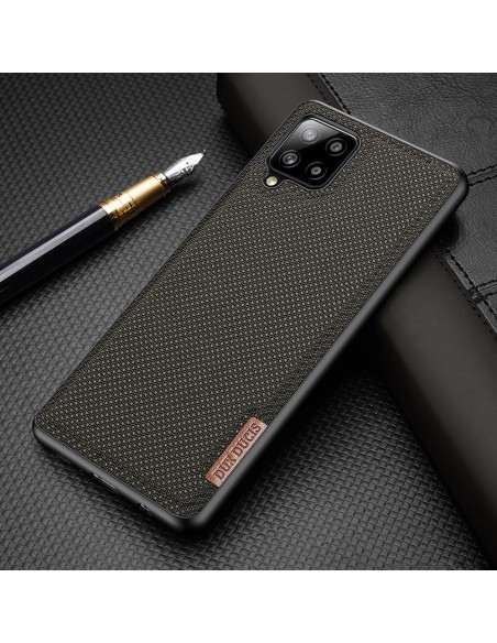 Dux Ducis Fino dėklo dangtelis, padengtas nailono medžiaga, skirtas Samsung Galaxy A42 5G žaliai Dux Ducis Fino dėklo dangtelis, padengtas nailono medžiaga, skirtas Samsung Galaxy A42 5G žaliai