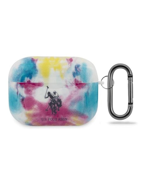 JAV Polo Assn byla Tie & Dye kolekcija, skirta AirPods Pro – įvairiaspalvė JAV Polo Assn byla Tie & Dye kolekcija, skirta AirPods Pro – įvairiaspalvė