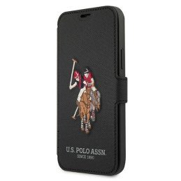 JAV Polo Assn byla Siuvinėjimo kolekcija iPhone 12 Pro Max – juoda