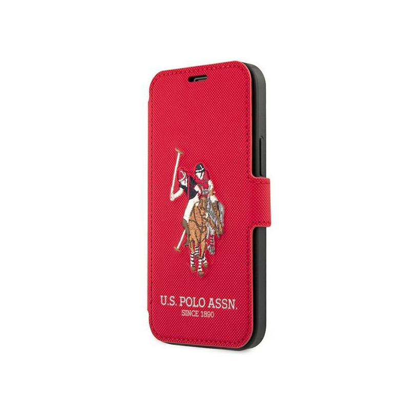JAV Polo Assn byla Siuvinėjimo kolekcija iPhone 12 Pro Max – raudona