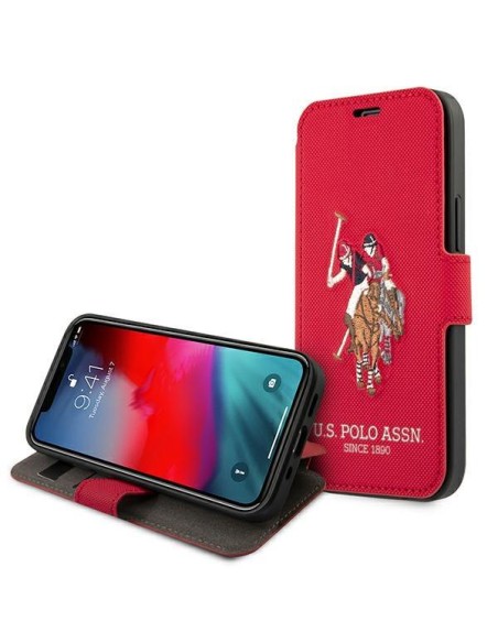 JAV Polo Assn byla Siuvinėjimo kolekcija iPhone 12 Pro Max – raudona JAV Polo Assn byla Siuvinėjimo kolekcija iPhone 12 Pro Max – raudona
