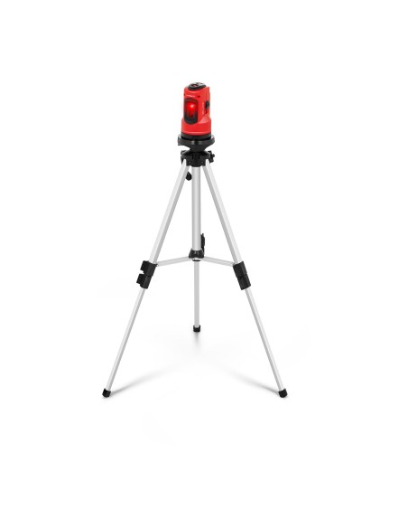 Statybinis kryžminis lazeris - 10m lazerinis nivelyras + lagaminas Statybinis kryžminis lazeris - 10m lazerinis nivelyras + lagaminas