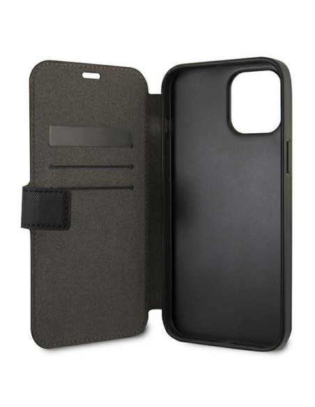 JAV Polo Assn byla Siuvinėjimo kolekcija iPhone 12 / iPhone 12 Pro - juoda