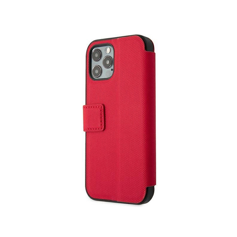 JAV Polo Assn byla Siuvinėjimo kolekcija iPhone 12 / iPhone 12 Pro – raudona