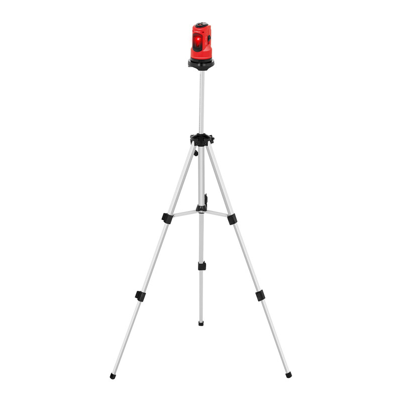 Statybinis kryžminis lazeris - 10m lazerinis nivelyras + lagaminas