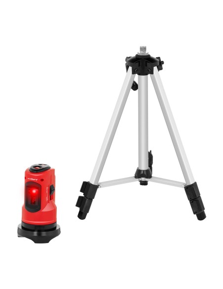 Statybinis kryžminis lazeris - 10m lazerinis nivelyras + lagaminas Statybinis kryžminis lazeris - 10m lazerinis nivelyras + lagaminas