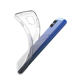 Gelinis dangtelis, itin skaidrus 0,5 mm Motorola Moto G 5G Plus skaidrus