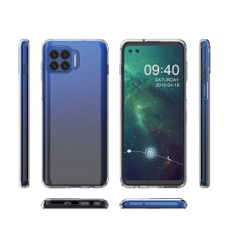 Gelinis dangtelis, itin skaidrus 0,5 mm Motorola Moto G 5G Plus skaidrus