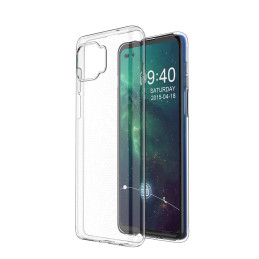 Gelinis dangtelis, itin skaidrus 0,5 mm Motorola Moto G 5G Plus skaidrus