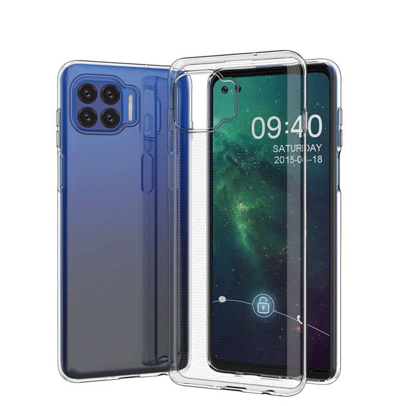 Gelinis dangtelis, itin skaidrus 0,5 mm Motorola Moto G 5G Plus skaidrus
