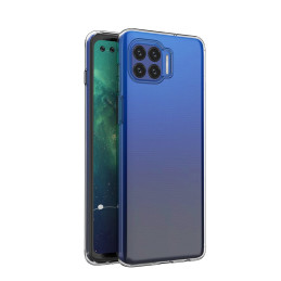 Gelinis dangtelis, itin skaidrus 0,5 mm Motorola Moto G 5G Plus skaidrus