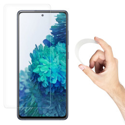 Wozinsky Nano Flexi hibridinis lankstus stiklo plėvelės grūdintas stiklas, skirtas Samsung Galaxy A72 4G