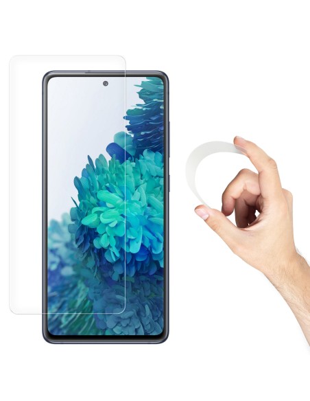 Wozinsky Nano Flexi hibridinis lankstus stiklo plėvelės grūdintas stiklas, skirtas Samsung Galaxy A72 4G Wozinsky Nano Flexi hibridinis lankstus stiklo plėvelės grūdintas stiklas, skirtas Samsung Galaxy A72 4G