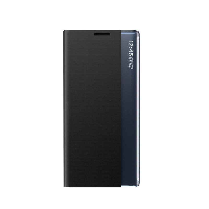 Naujas Sleep Case dangtelis su atvartu ir stovo funkcija, skirta Samsung Galaxy A72 4G black